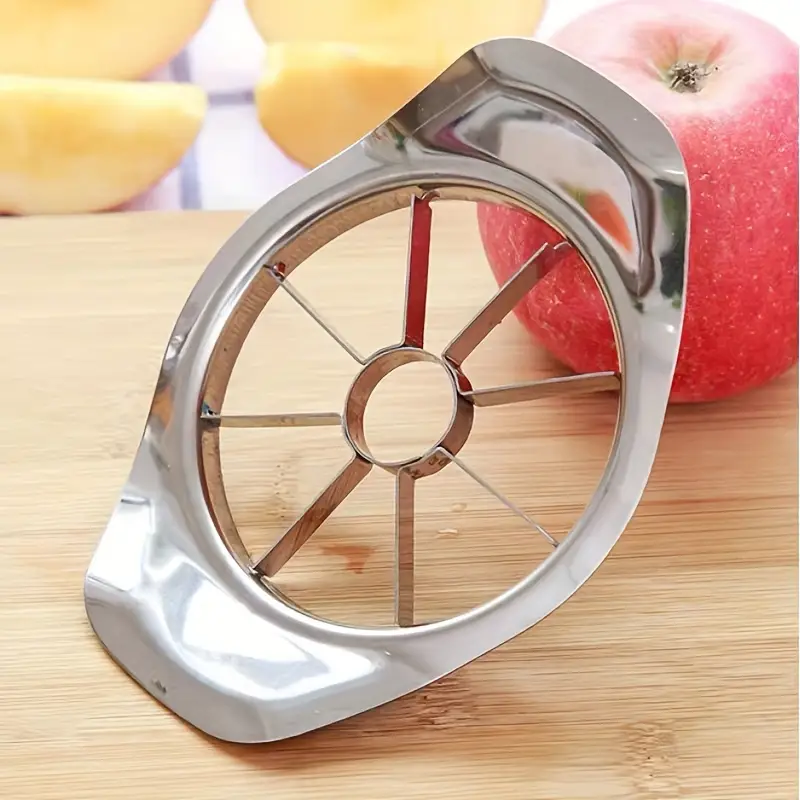 Dispozitiv Manual din Inox pentru Feliat Mere, Pere, Piersici si Alte Alimente